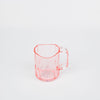1 NOM Transparent Ripple Gargle Mug - Pink