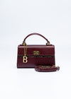 BONIA Women Top Handle Satchel Bag 081862-001-5-14