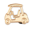 Gold Golf Cart