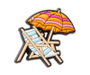 Beach Chair and Umbrella