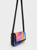 CHARLES & KEITH Cesia Holographic Crossbody Bag Holographic