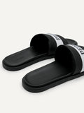PEDRO Pascal Slide Sandals - Black