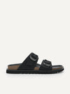 PEDRO Helix Slide Sandals - Black