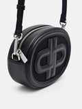PEDRO Icon Round Leather Shoulder Bag - Black