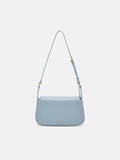 PEDRO Icon Leather Shoulder Bag - Slate Blue