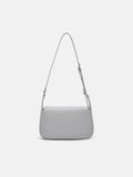 PEDRO Icon Leather Shoulder Bag - Light Grey