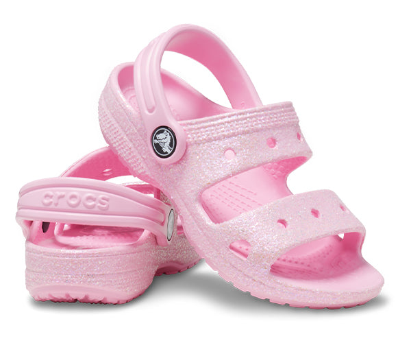 Crocs Toddler's Classic Glitter Sandal
