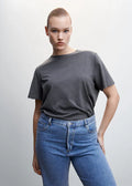 MANGO WOMEN T-Shirt CHALACA-94