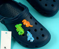 1NOM Dinosaur Boy's Sandals - Navy Blue