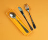1NOM Quality Cutlery Set - Yellow