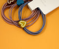 1NOM Stylish Heart Hair Tie - 3 Pcs
