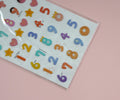 1NOM Number Stickers