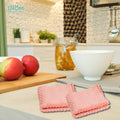 1 NOM Microfiber Kitchen Cleaning Cloth - Pink