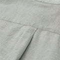 GIORDANO WOMEN Cotton Linen Comfort Fit Long Sleeve Shirt