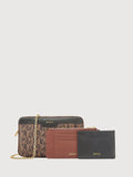 Bonia Ciccio Monogram Sling Bag With Card Holder 860414-801-08