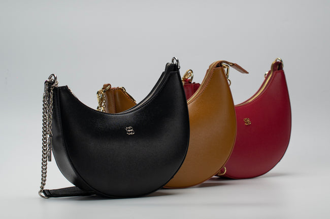 Bonia Leather Sling Bag 081826-001-04