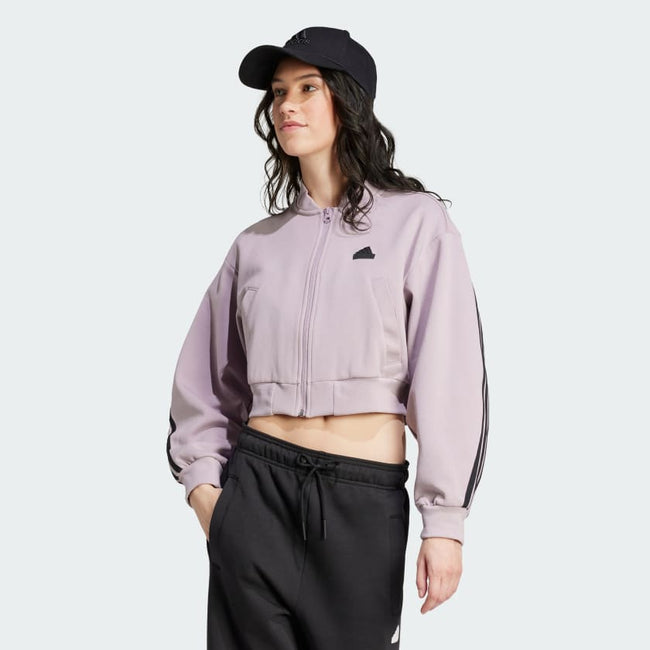 ADIDAS WOMEN FUTURE ICONS 3 STRIPES BOMBER JACKET