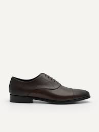 Pedro Altitude Lightweight Leather Oxford Shoes PM1-46380061 Dark Brown