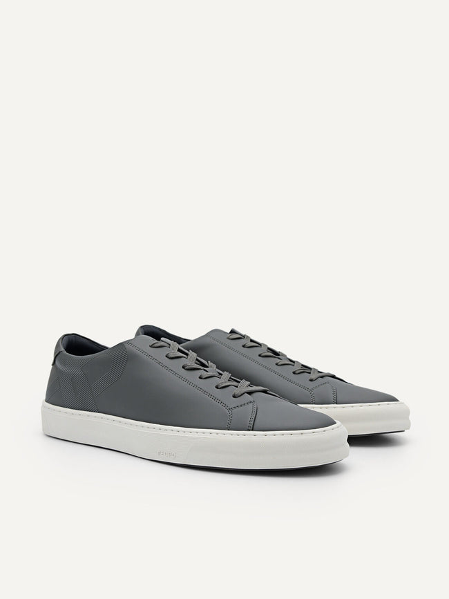 PEDRO MEN Icon Ridge Court Sneakers Dark Grey PM1-76210193-1 – Khit Zay