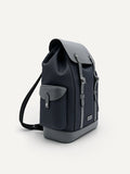 PEDRO Men Multi Compartt Backpack with Synthetic Leather Lining