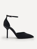PEDRO WOMEN Serena Leather Heel Pumps Black PW1-26760048