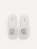 PEDRO WOMEN Vibe Square Toe Sandals White PW1-66760013