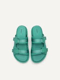 PEDRO WOMEN Aryna Double Strap Sandals Green PW1-66760015