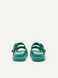 PEDRO WOMEN Aryna Double Strap Sandals Green PW1-66760015
