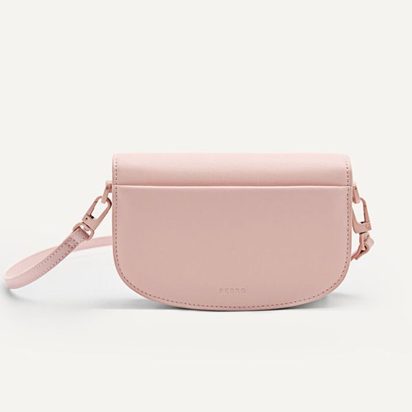PEDRO WOMEN Icon Leather Shoulder Bag Pink – Khit Zay