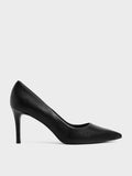 CHARLES & KEITH Pointed Toe Stiletto Pumps Black