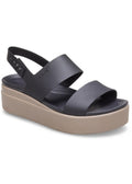 Womens Crocs Brooklyn Low Wedge