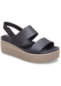 WOMENS CROCS BROOKLYN LOW WEDGE