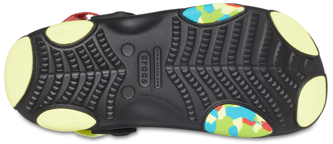 Crocs Classic All-Terrain Sandal K Blk/Mlti