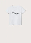 MANGO WOMEN T-Shirt PSTLOGO-01