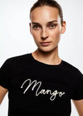 MANGO WOMEN T-Shirt PSTLOGO-99