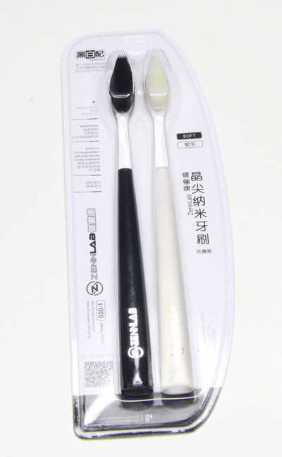 1NOM Zennlab Nano Toothbrush Set - 2 Pcs