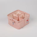 1NOM Cherry 4-compartment Fabric Storage Basket