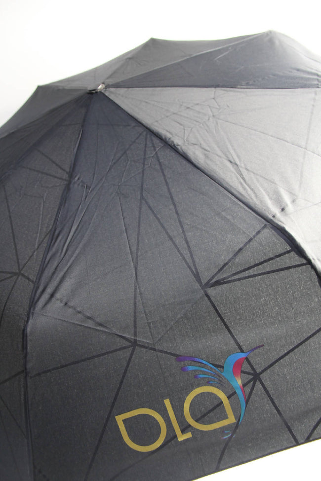 Ola Swarovski Umbrella in Black