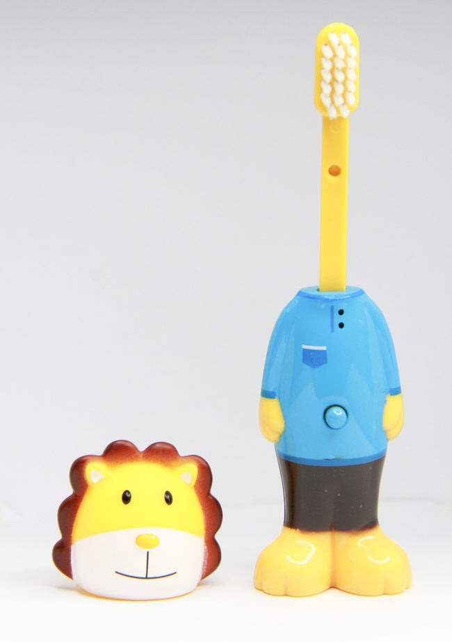 1NOM Lion Retractable Fun Children's Toothbrush