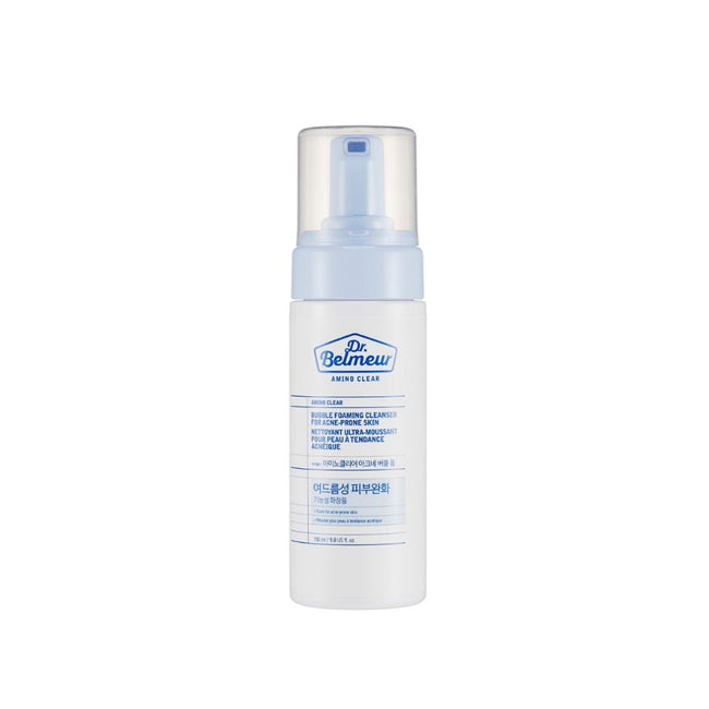 THEFACESHOP DR.BELMEUR AMINO CLEAR BUBBLE FOAMING CLEANSER FOR ACNE-PRONE SKIN