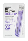 THEFACESHOP THE SOLUTION DOUBLE-UP SOOTHING FACE MASK(GZ)