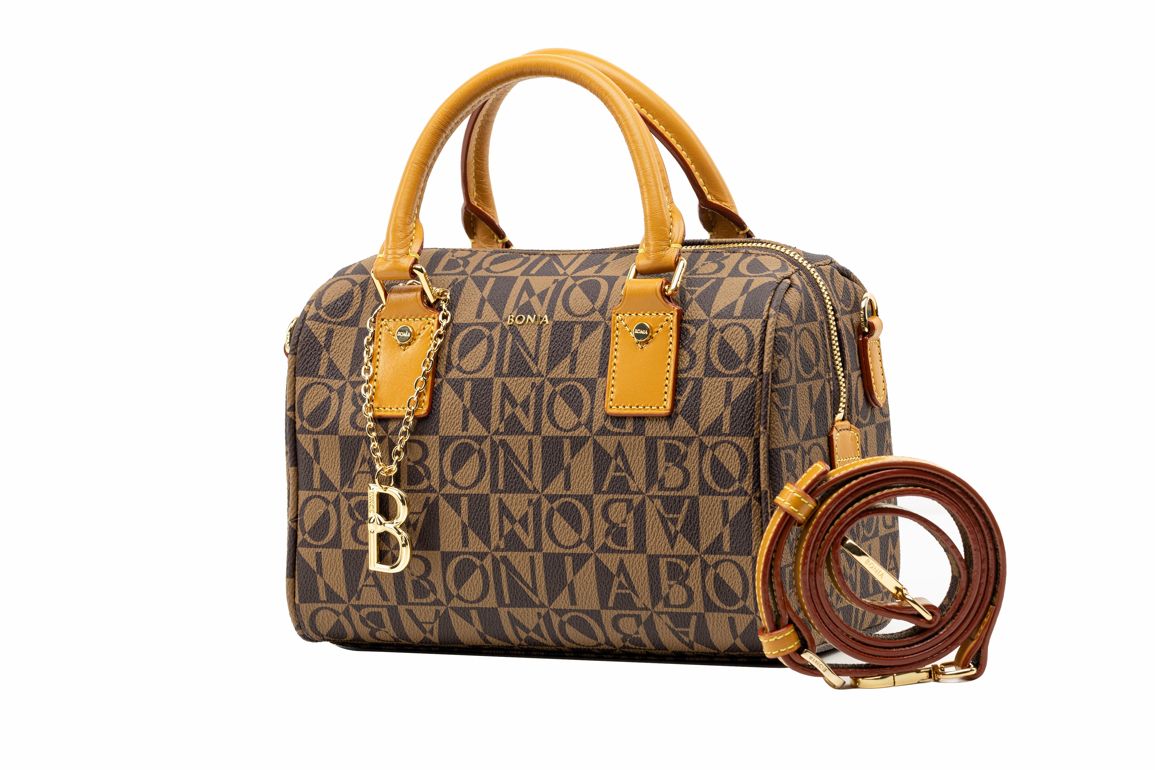 Tas Bonia Monogram Pochette Metis Handbag Shoulder Bag 9828 Semi Premium  (Kode: BON475) 