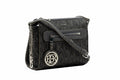 Bonia Black Monogram Lady Crossbody Bag S 081815-101-8-8