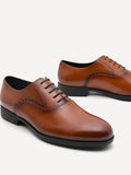 PEDRO MEN Leather Derby Dark Brown PM1-46600125