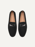 PEDRO MEN Suede Moccasins Black PM1-65980269