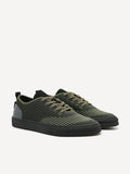 PEDRO MEN Pleated Court Sneakers Black PM1-76210208