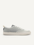 PEDRO MEN Pleated Court Sneakers Light Grey PM1-76210208