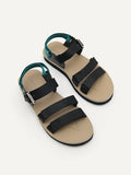 PEDRO Men Nylon Strap Barcode Sports Sandals