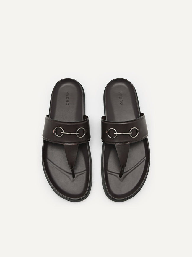 PEDRO MEN Bel-Air Sandals Dark Brown PM1-85110418