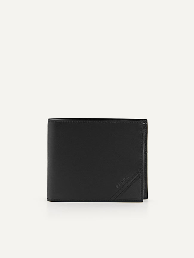 PEDRO MEN Leather Wallet Black PM4-16500064